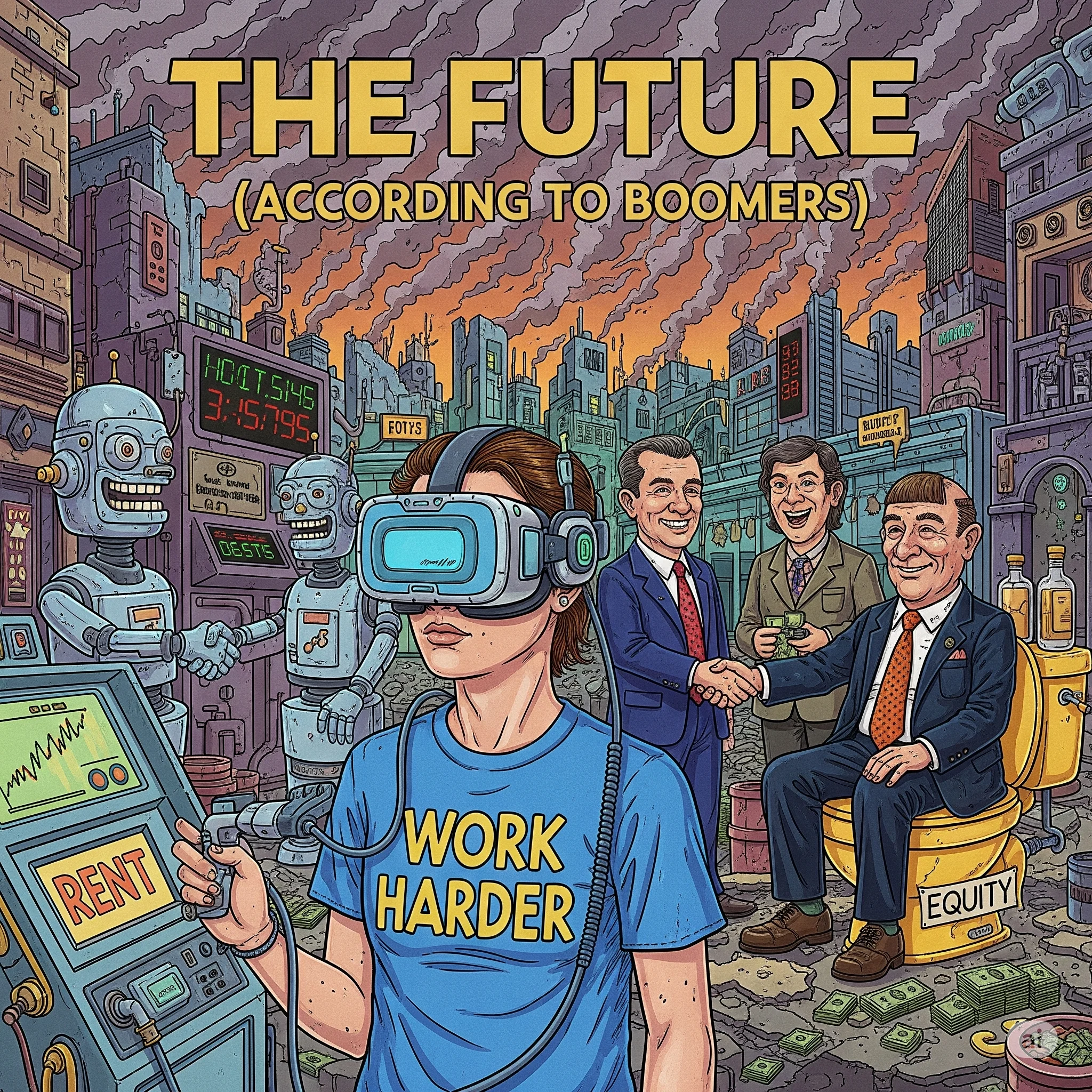 Boomers warned us about the dystopia… So they built it. picture 1 of 1