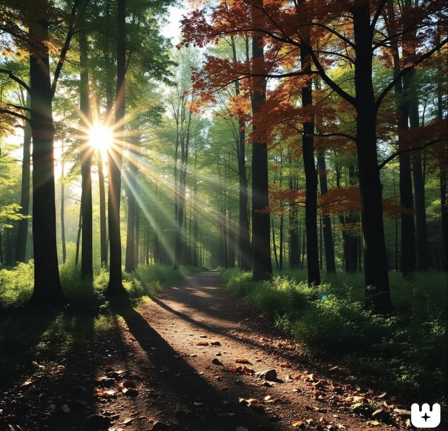 a walk through morning light picture 1 of 1