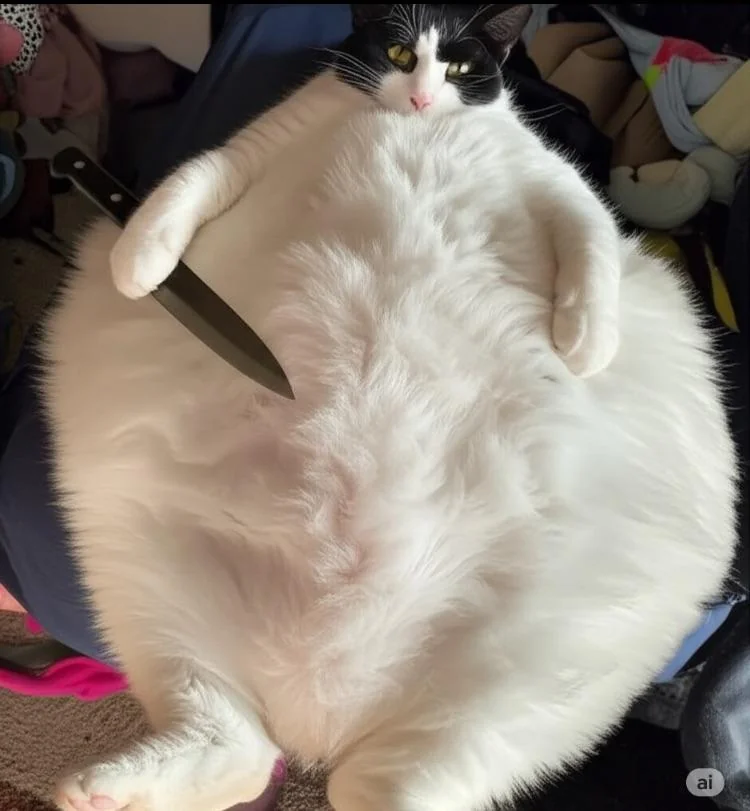 The cat pictures I send in response to pictures of cat I get from my friend with cat, just keeping them relevant to conversation we have via text ChatGPT n gemeni picture 6 of 10