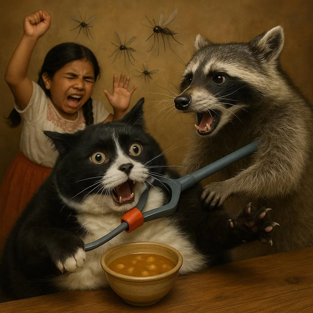 The cat pictures I send in response to pictures of cat I get from my friend with cat, just keeping them relevant to conversation we have via text ChatGPT n gemeni picture 9 of 10