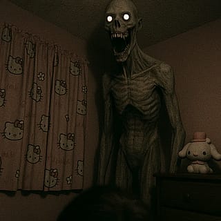 The thing in the corner of my room'