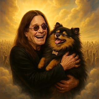 Ozzy and Rocky reunited'