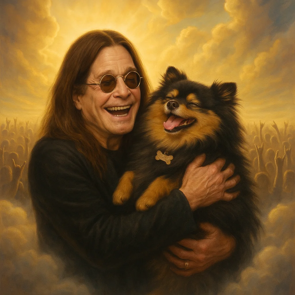 Ozzy and Rocky reunited picture 1 of 1