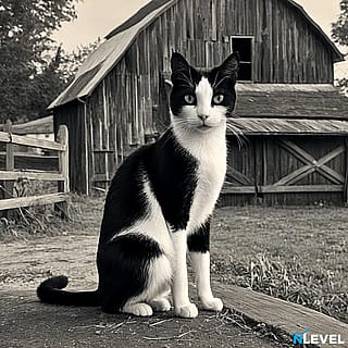 Cat in the Countryside'