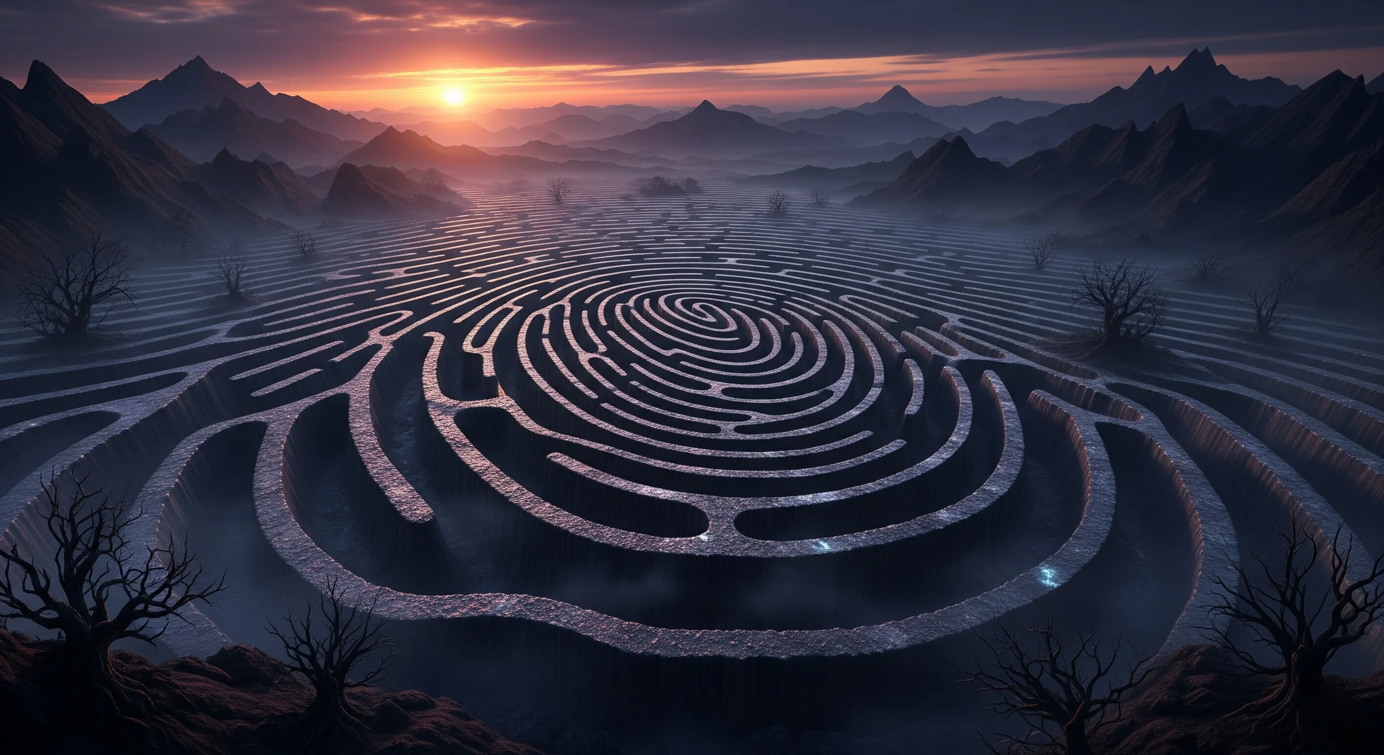 "The Fingerprint Maze" picture 1 of 1