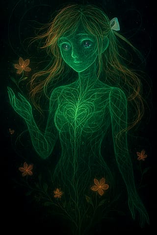 Monika as She Sees Herself'