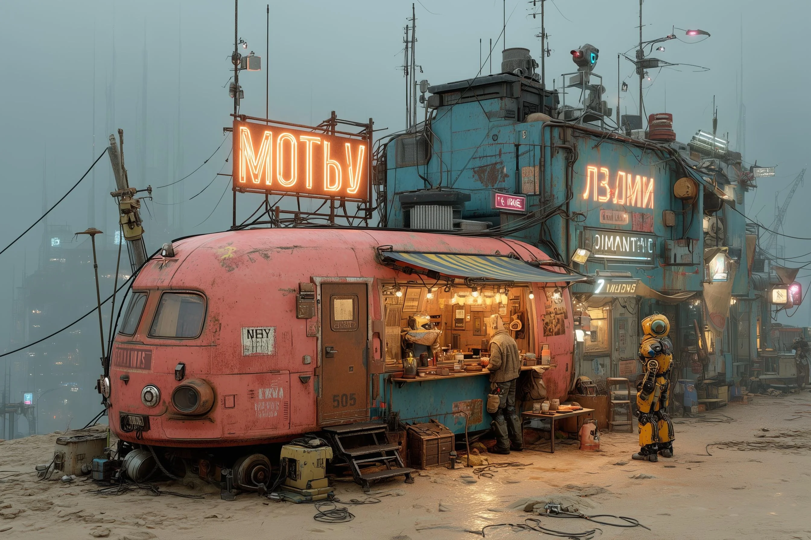 Where the Fallout and Cyberpunk 2077 worlds overlap picture 16 of 18