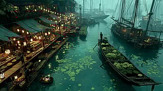 World-building a somewhat Vesper-inspired world'