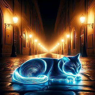 holographic cat'