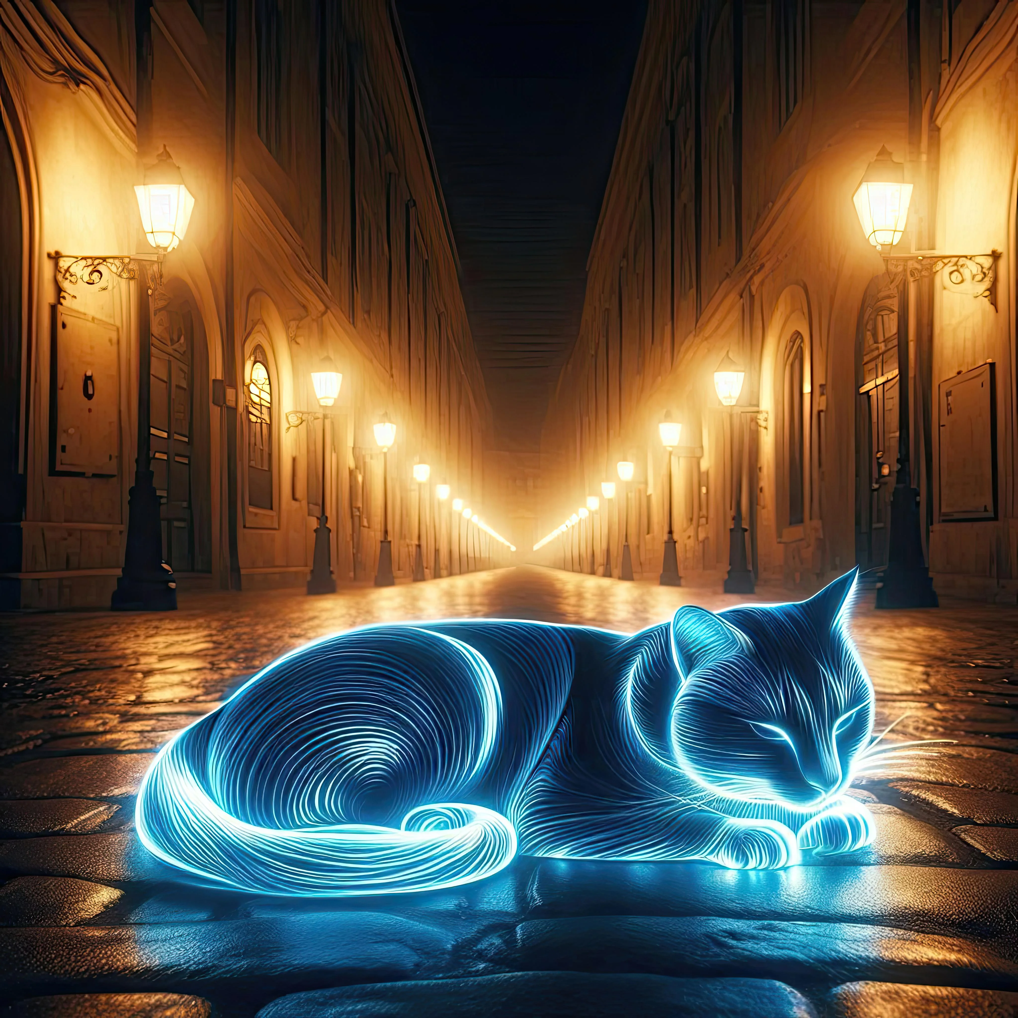 holographic cat picture 1 of 1