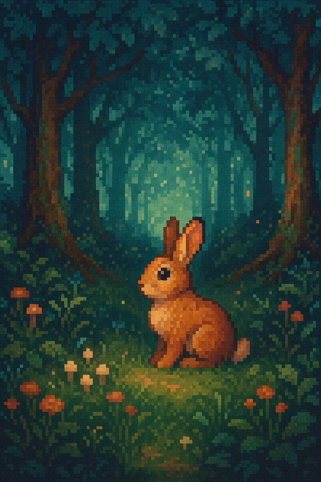 Pixel Art Rabbits picture 1 of 2