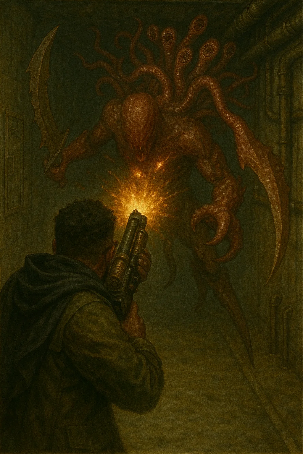 Lamprey beast- give it anomalous superpowers like an SCP picture 1 of 1