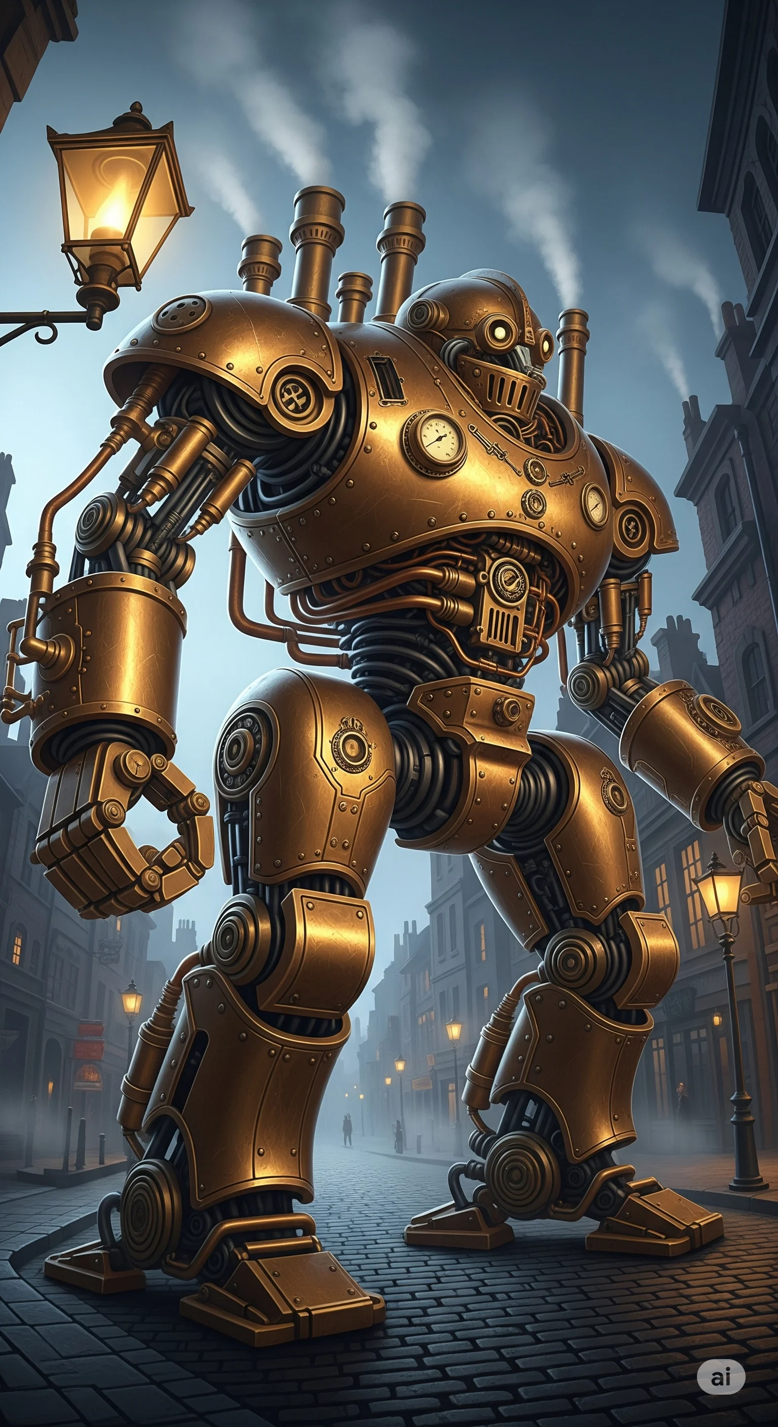 Steampunk robot-1 picture 1 of 1