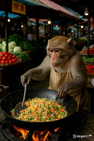 Street Food Monkey.'