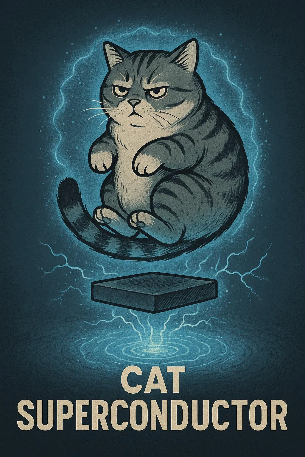 Create image of „Cat superconductor“. picture 1 of 1