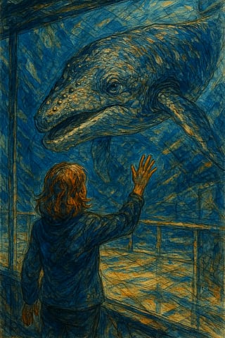 Whale in captivity'