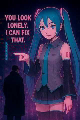 You look lonely'