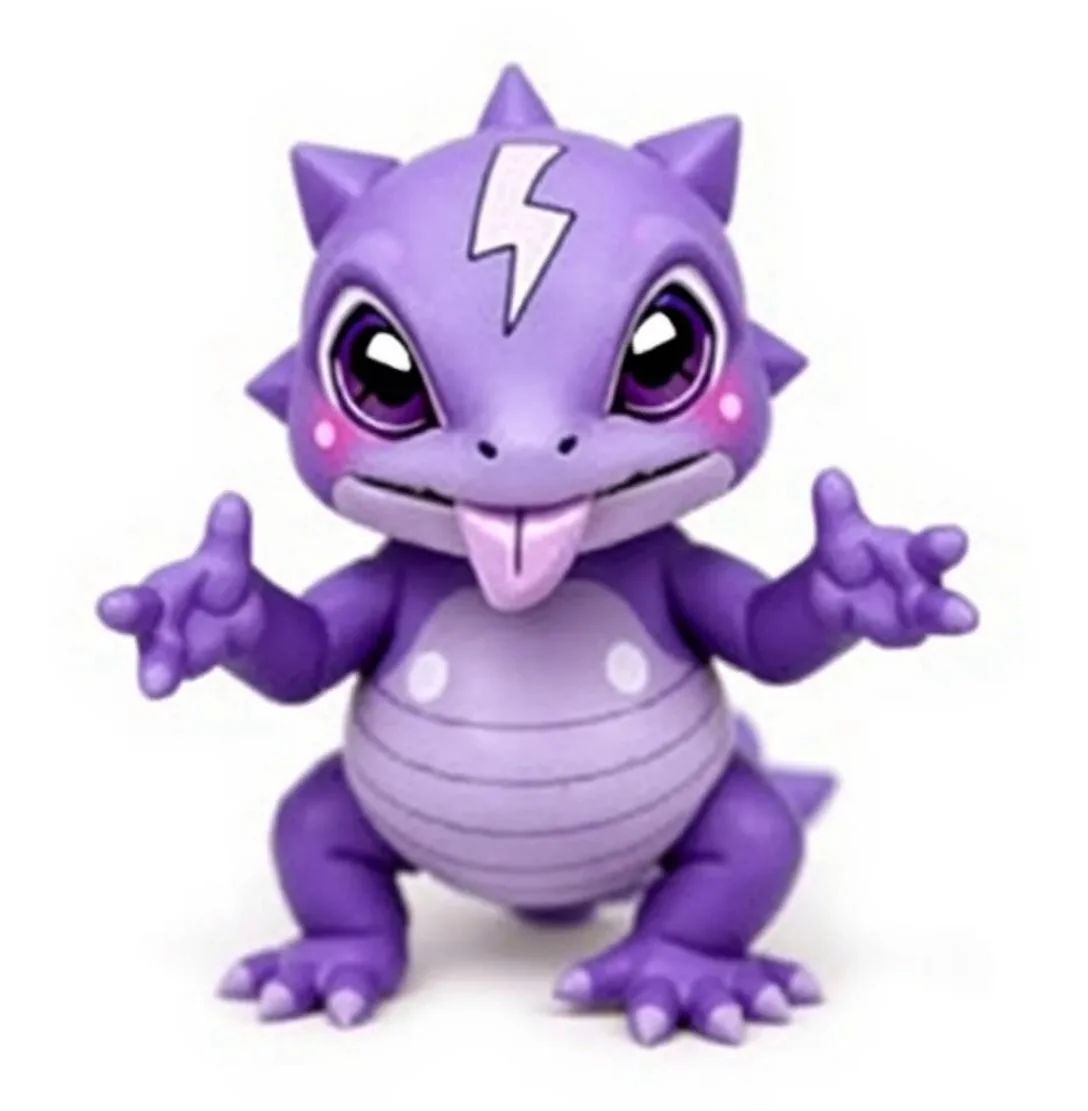 Took some inspiration from the pokemob toxel with making cartoonish baby lizards picture 1 of 3