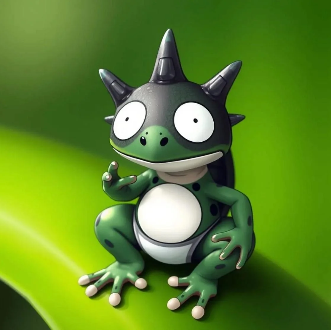 Took some inspiration from the pokemob toxel with making cartoonish baby lizards picture 2 of 3