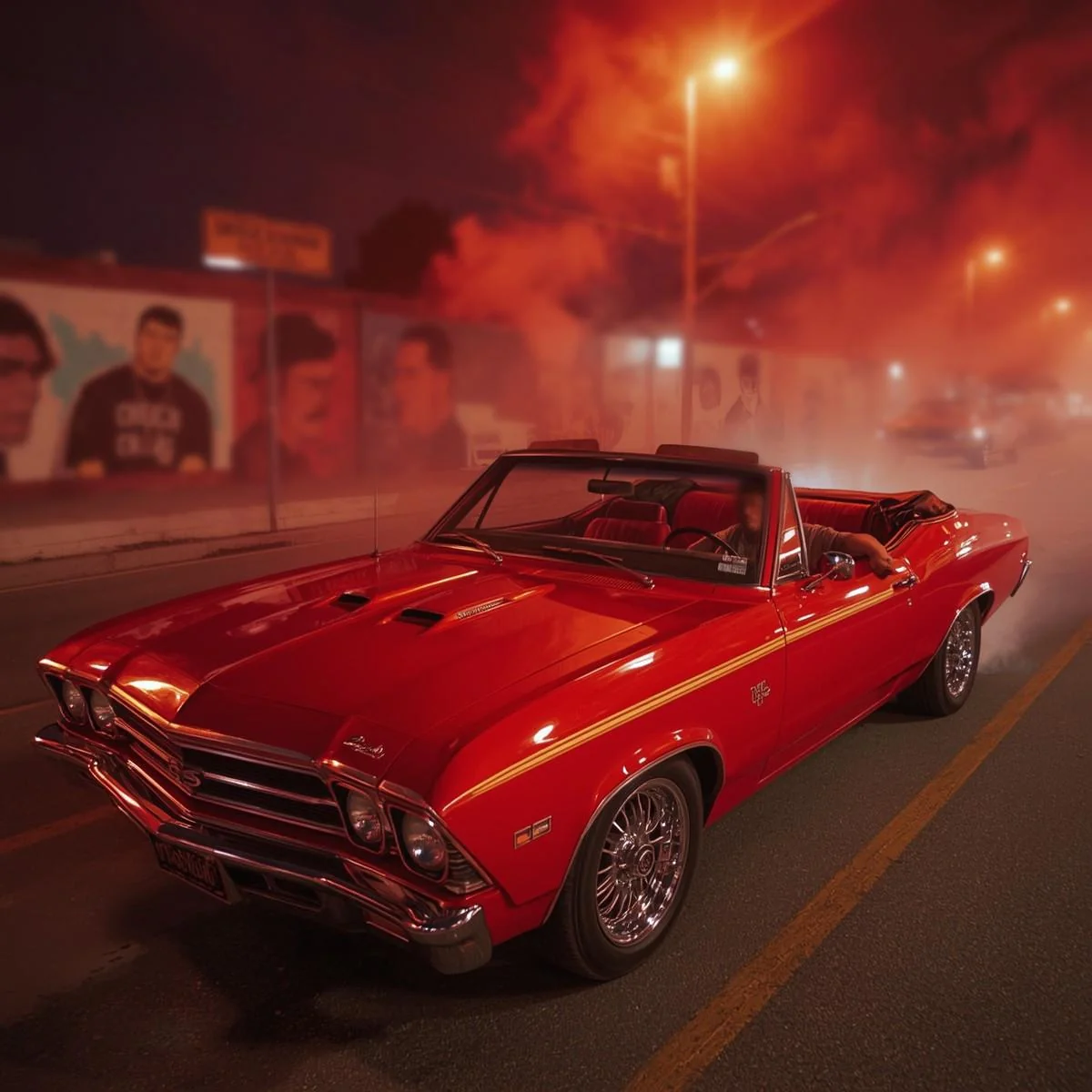 Red convertible custom made picture 1 of 1