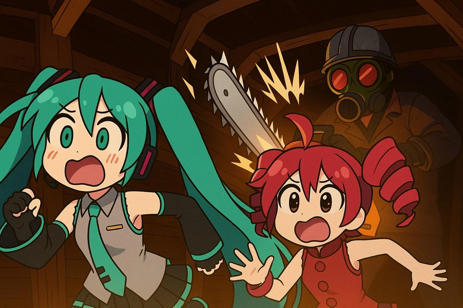 I like putting miku in different predicaments picture 1 of 9