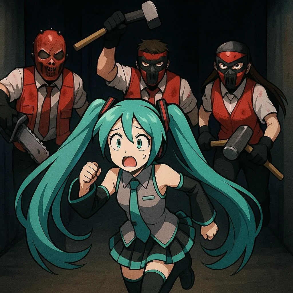I like putting miku in different predicaments picture 4 of 9