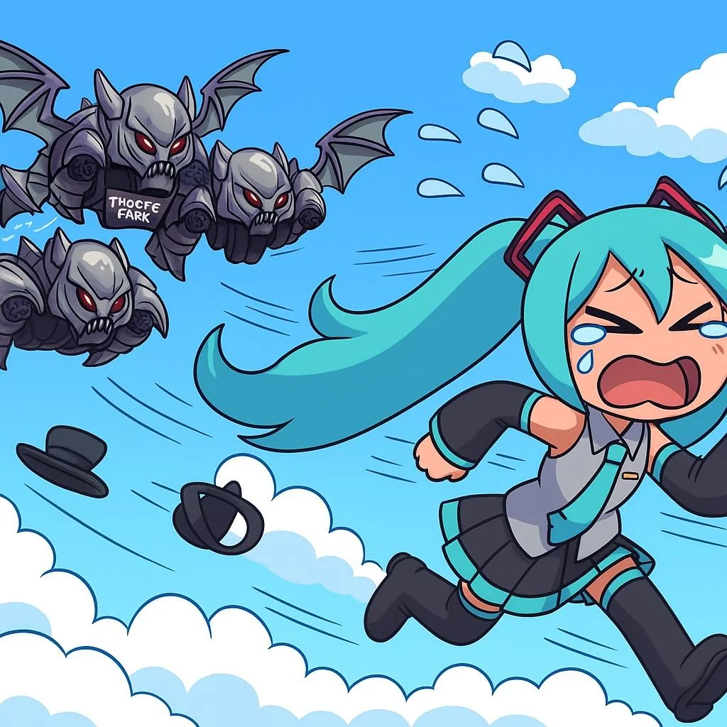 I like putting miku in different predicaments picture 5 of 9
