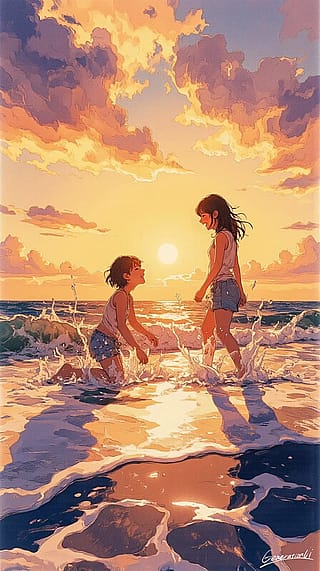 Splash and Laughter / Phone Wallpaper Archives'