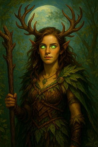 You ever going into a trance and generate a whole series of images for literally no reason and with no end goal? Anyway, here's Emma Watson as all the World of Warcraft classes. Because... because.'