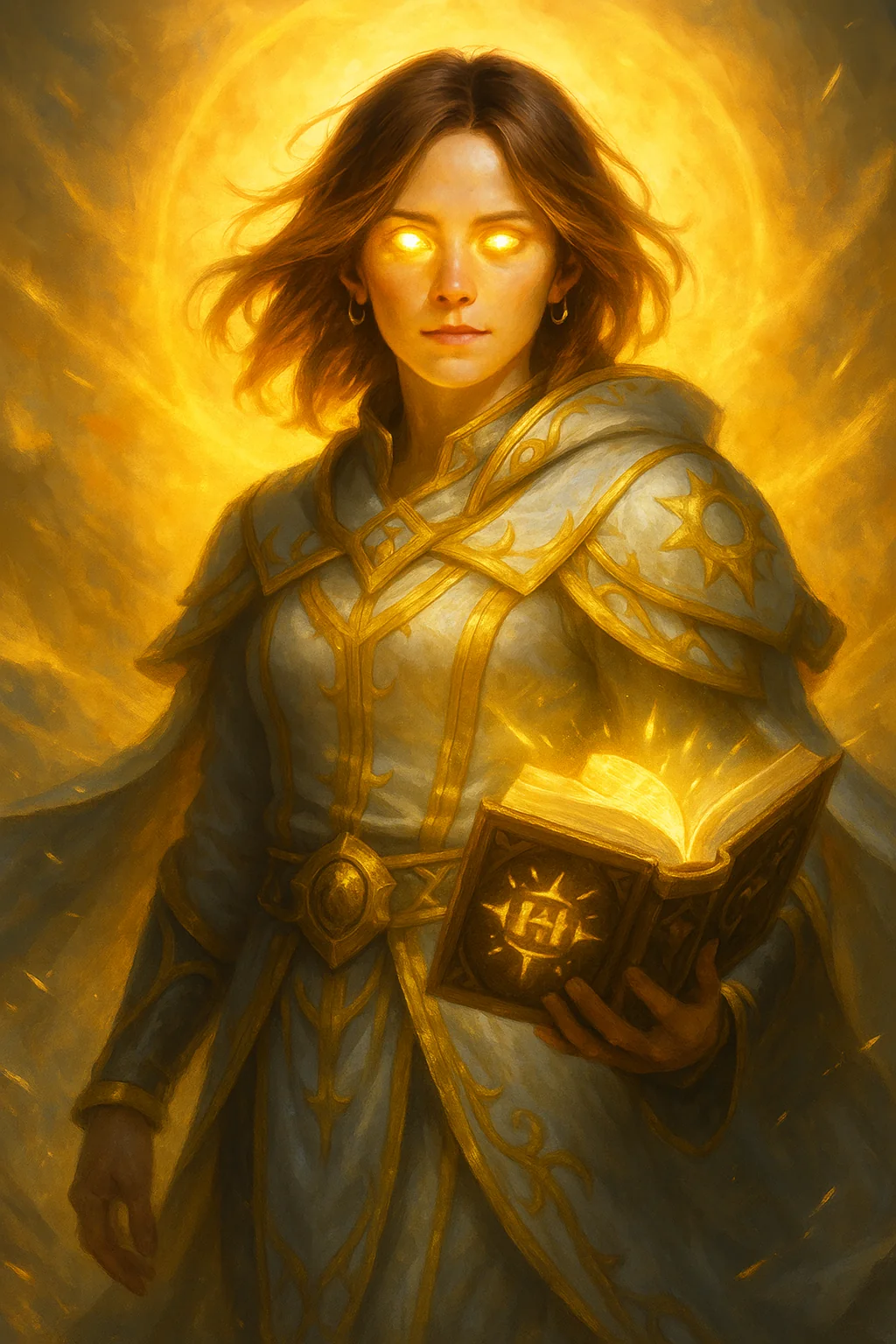 You ever going into a trance and generate a whole series of images for literally no reason and with no end goal? Anyway, here's Emma Watson as all the World of Warcraft classes. Because... because. picture 5 of 13