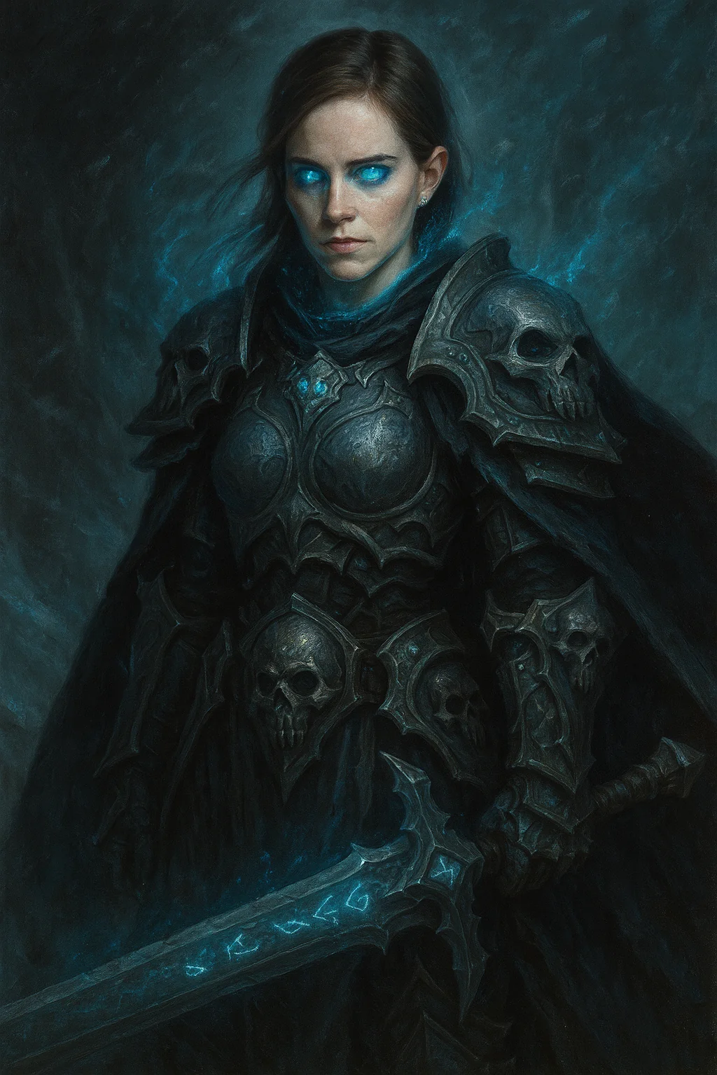 You ever going into a trance and generate a whole series of images for literally no reason and with no end goal? Anyway, here's Emma Watson as all the World of Warcraft classes. Because... because. picture 9 of 13