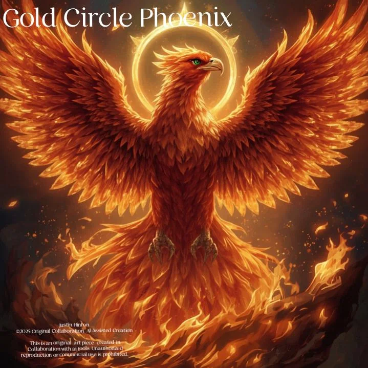 Gold Circle Phoenix picture 1 of 1