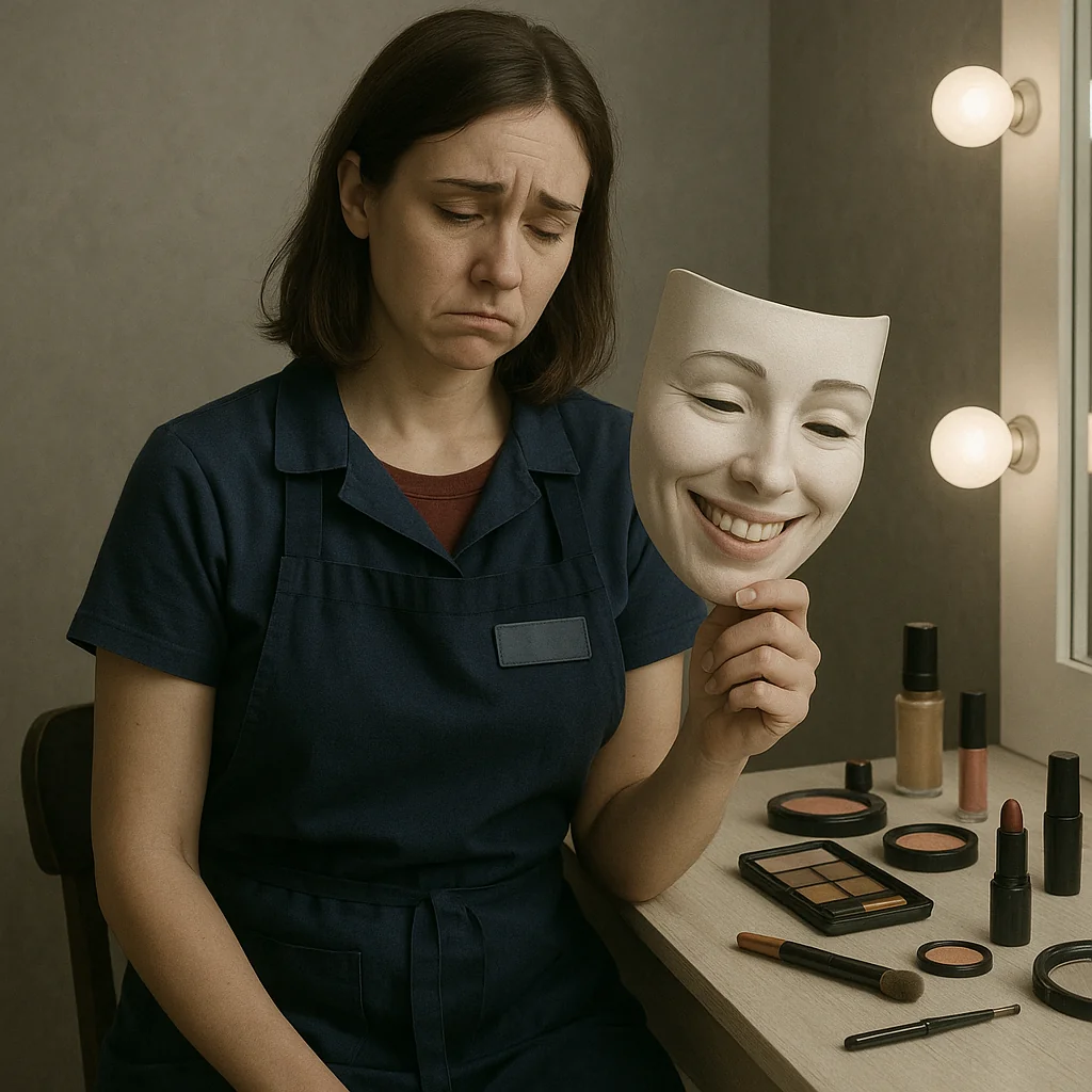 Putting 'my face' on for the day picture 1 of 1