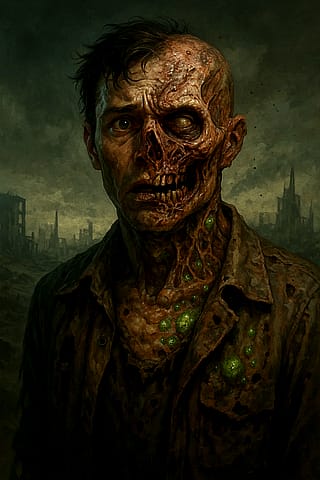 Transformation into a Fallout ghoul'