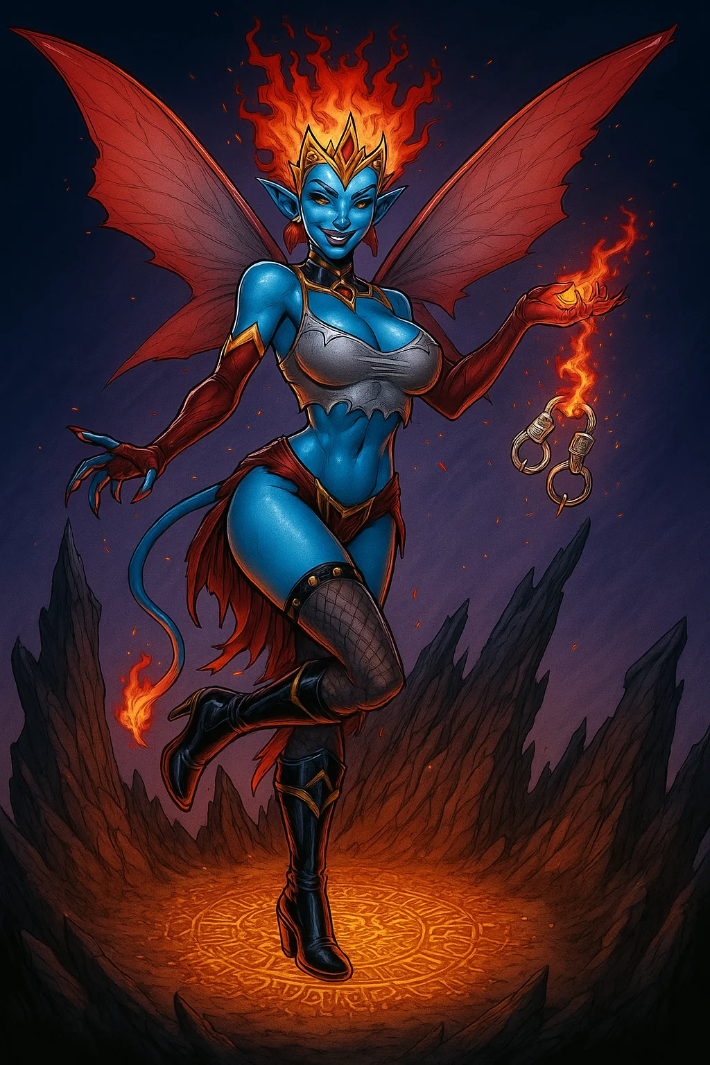 Lady Vael'Zhara and The succubus Vanessa States picture 2 of 4