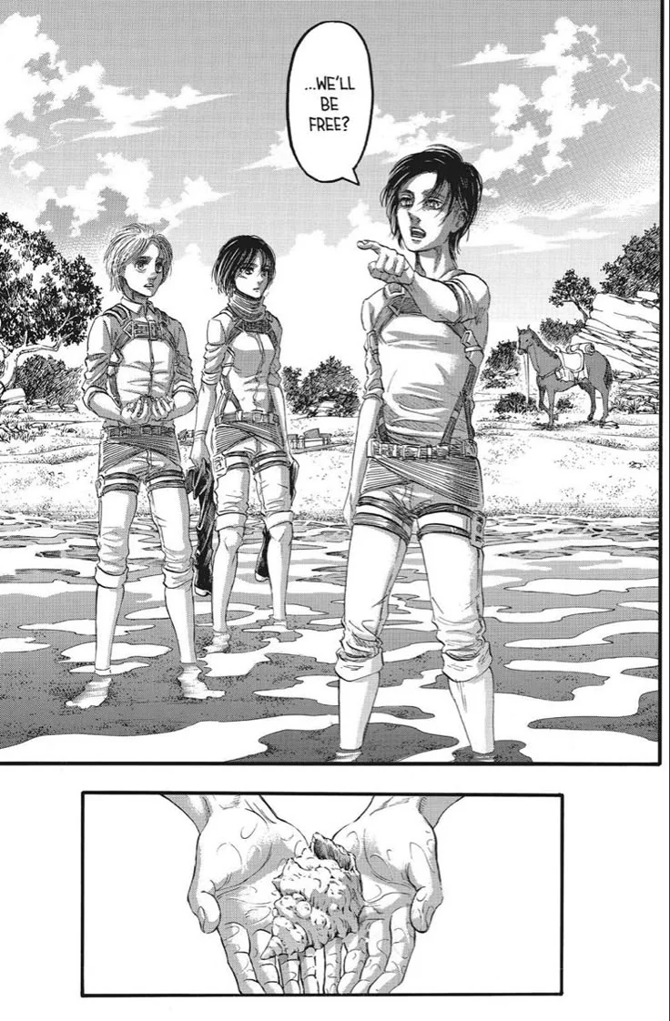 Attack on Titan manga panels transformed into photorealistic images with AI picture 6 of 8