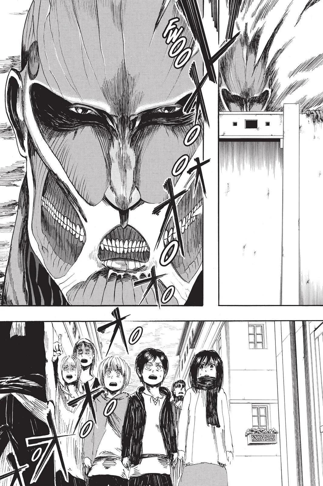 Attack on Titan manga panels transformed into photorealistic images with AI picture 7 of 8