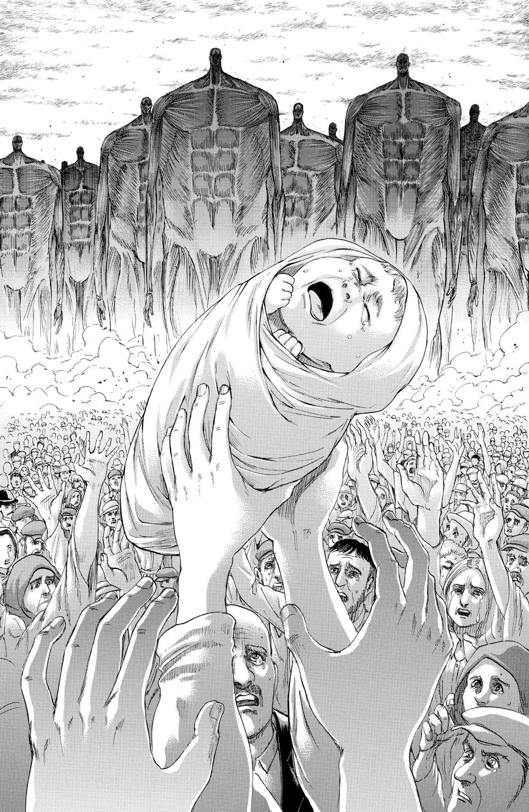 Attack on Titan manga panels transformed into photorealistic images with AI picture 8 of 8