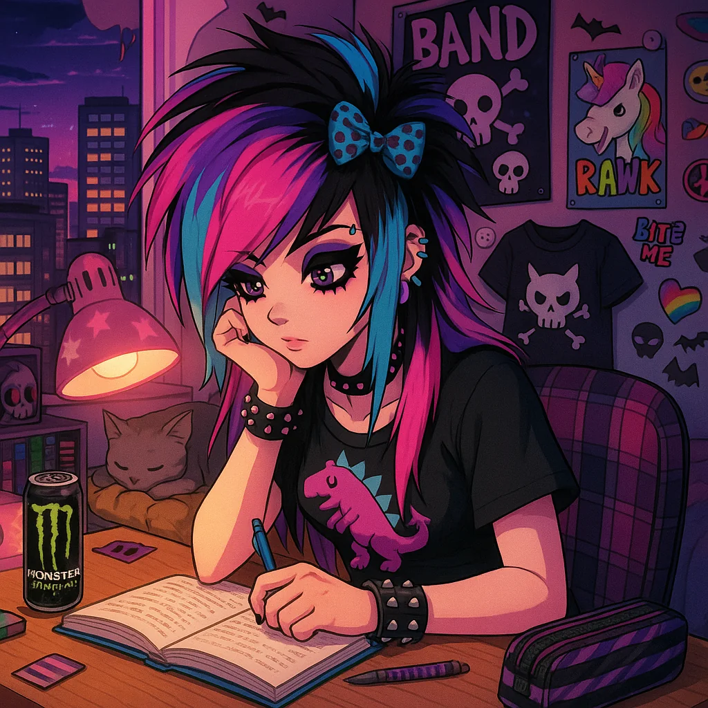 Different lofi girls picture 14 of 20