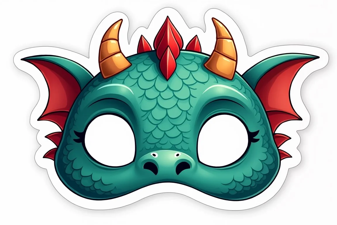 AI generated Mask Templates picture 1 of 20