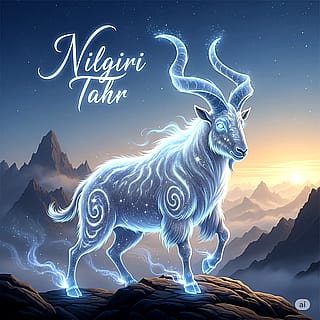 Nilgiri Tahr (The Mountain Spirit):'