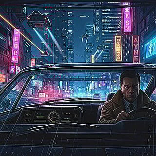 Neon City Detective'