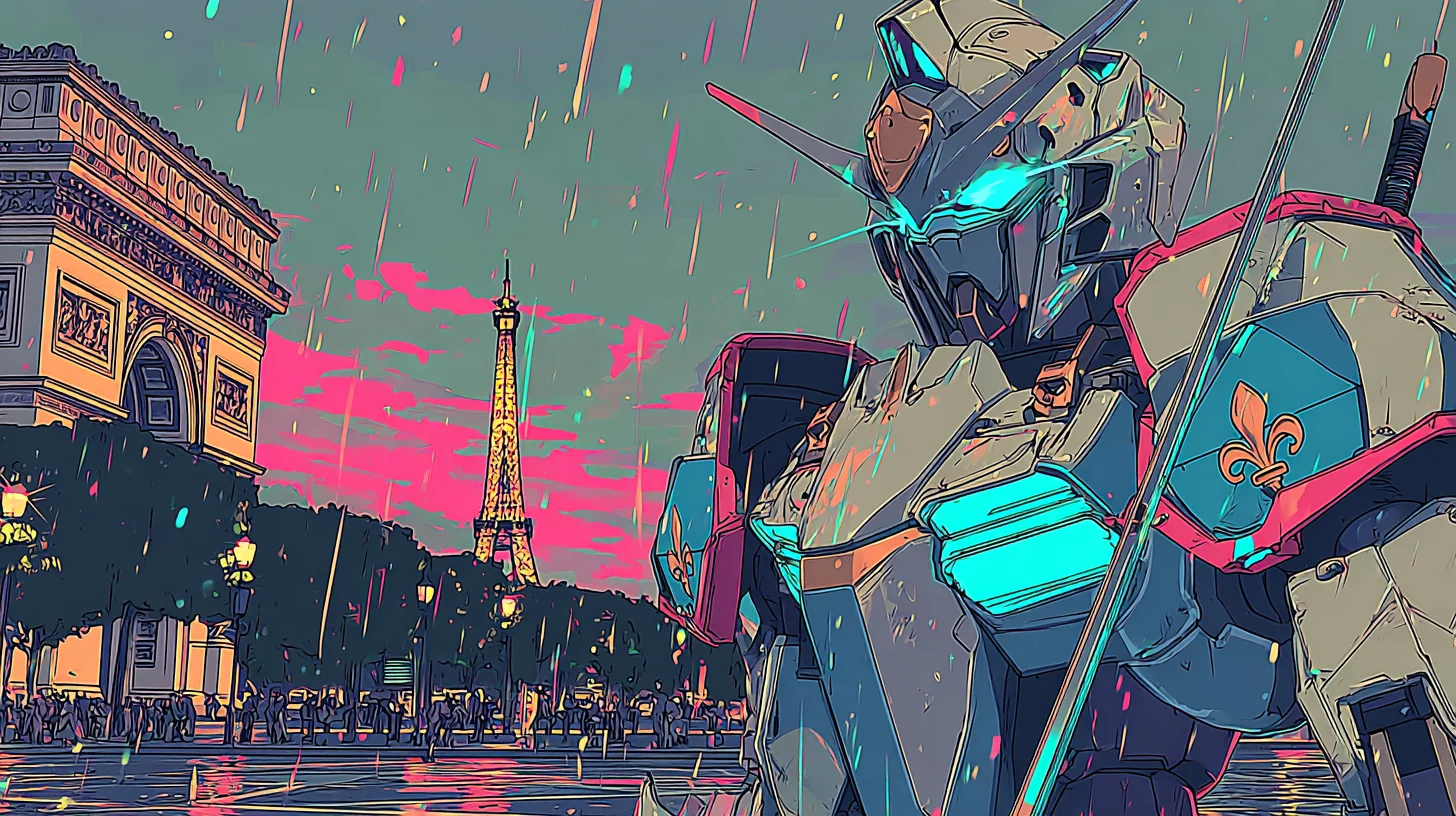 Gundam based on different countries. Can you guess which one each represents? picture 2 of 12