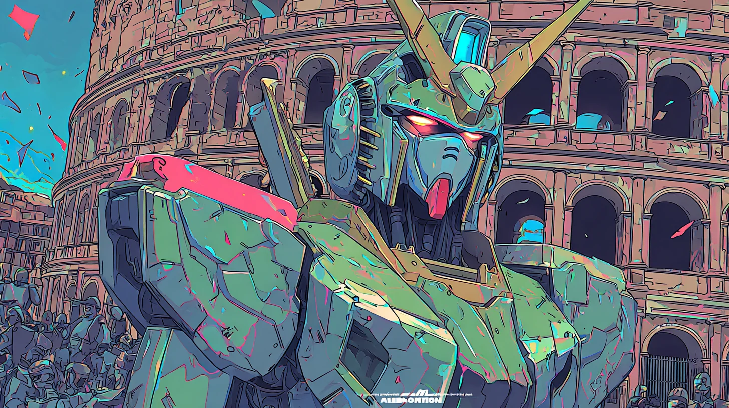 Gundam based on different countries. Can you guess which one each represents? picture 7 of 12