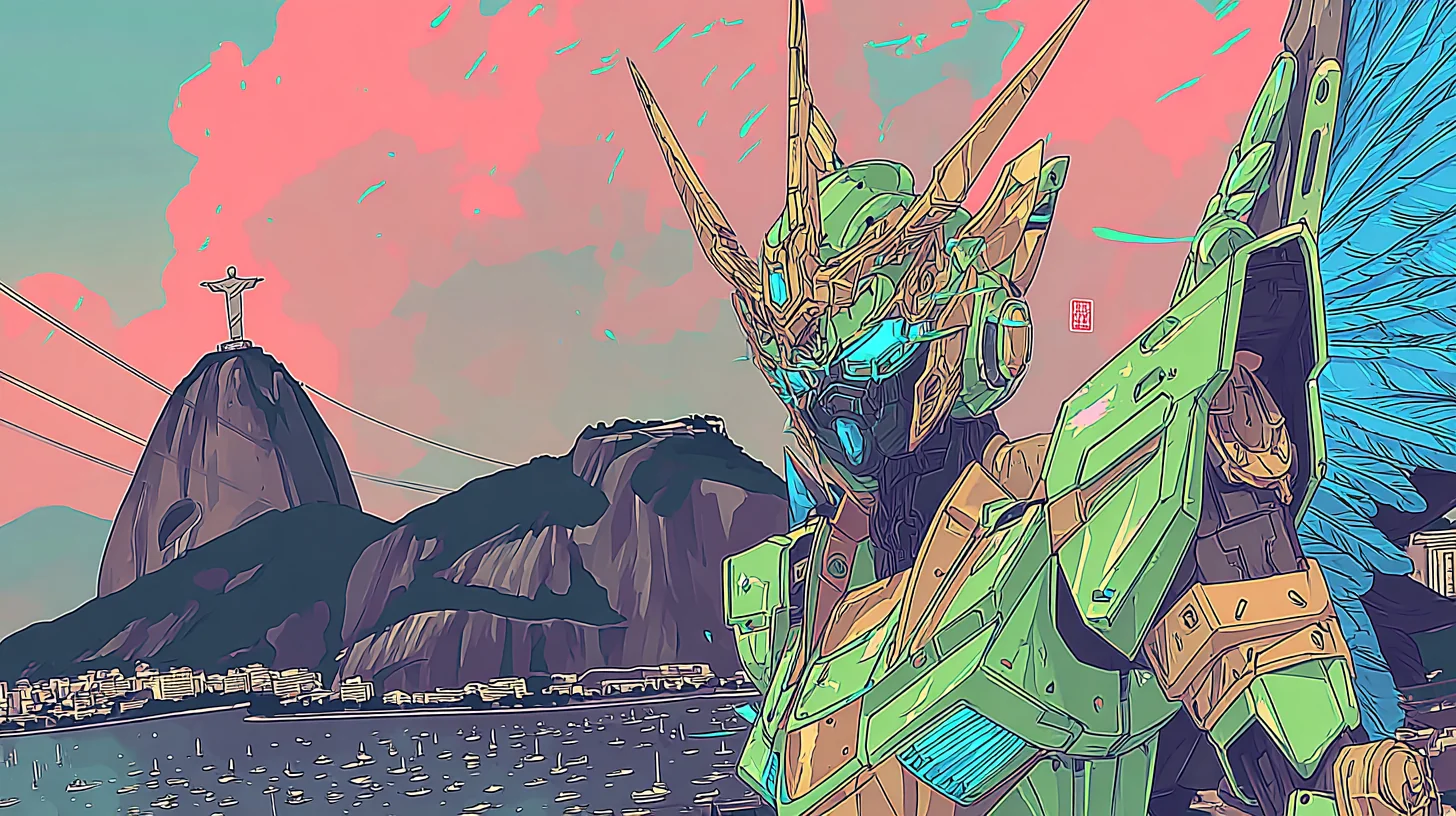 Gundam based on different countries. Can you guess which one each represents? picture 9 of 12