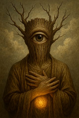 The Watcher of Forgotten Light, They called him insane for guarding what they couldn’t see.'