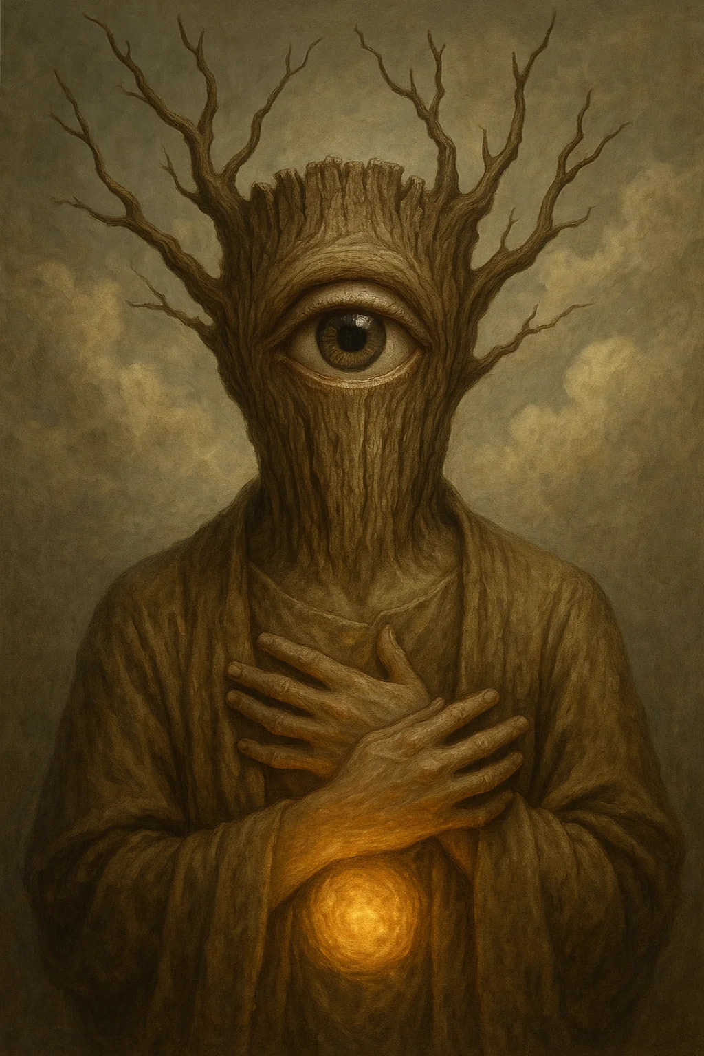 The Watcher of Forgotten Light, They called him insane for guarding what they couldn’t see. picture 1 of 1