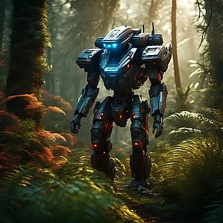A walk in the forest'