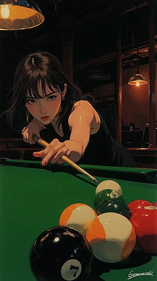 Tension Before the Cue / Phone Wallpaper Archives'