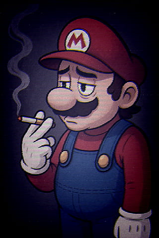 Peach dumped him'